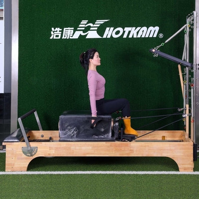 Ladende Übungs-Ausrüstung 200kg Pilates tiefe untersetzte Pilates-Reformer-Maschine