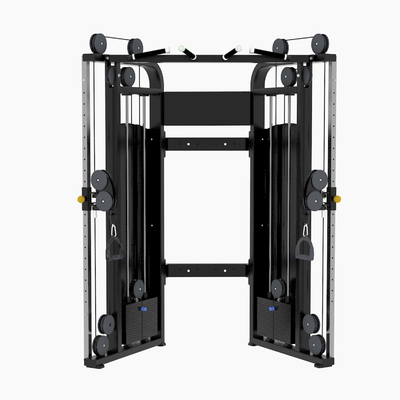 Pulverisieren flache ovale Reihe Smith Exercise Machine Bars 2 des Rohr-50*100 überzogene Malerei