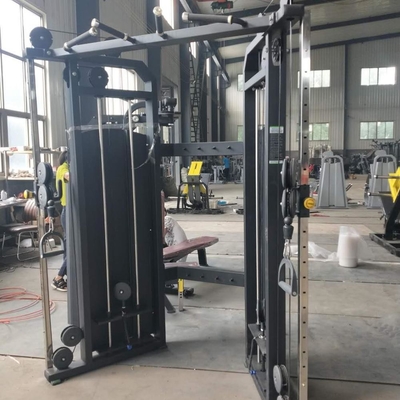 Pulverisieren flache ovale Reihe Smith Exercise Machine Bars 2 des Rohr-50*100 überzogene Malerei
