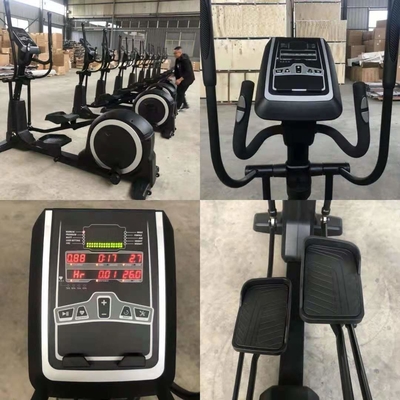 Elliptische Turnhallen-Ausrüstungs-elliptischer Cross-Trainer Machine Magnetic Elliptical fahren ladendes 150kg rad