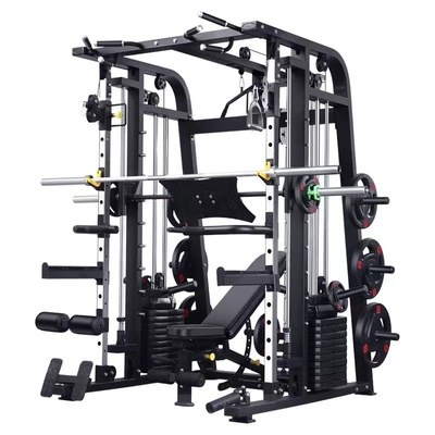 Pulverbeschichtung Fitnessstudio Fitnessgeräte Multifunktionales Smith-Gewichtstrainer