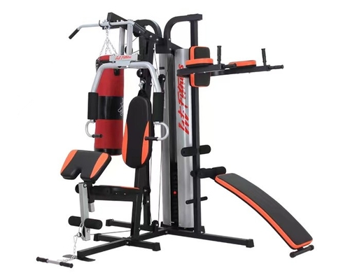 500 kg Last Heim Fitness-Ausrüstung 5 Stationen Multi-Station Fitness