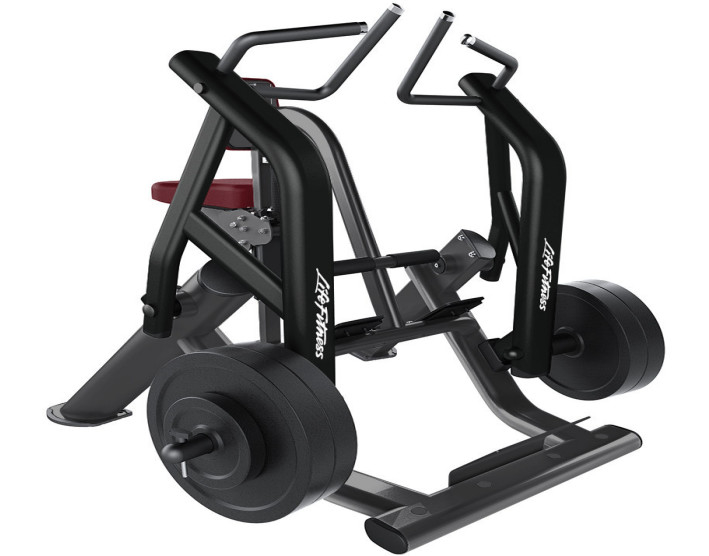 Gesetzt, Trainer-Back Muscle Exercise-Ausrüstungs-Innenturnhallen-kommerzielle einzelne Funktions-Ausrüstung rudernd