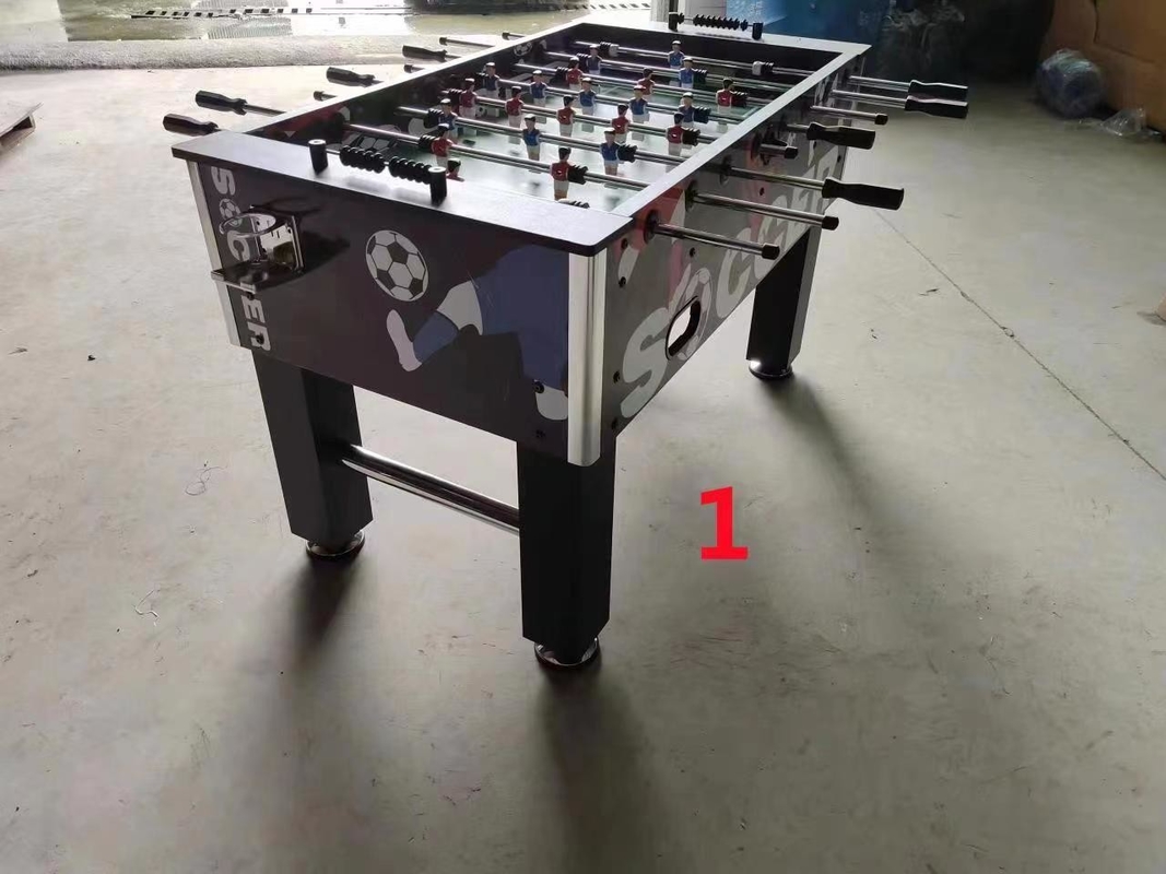 Anpassbarer Farbton Fußball Fußballspieltisch mit ABS Ball MDF Schiene